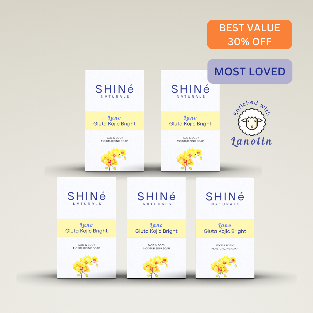 Lano Gluta Kojic Bright ( 5pcs Value Set )