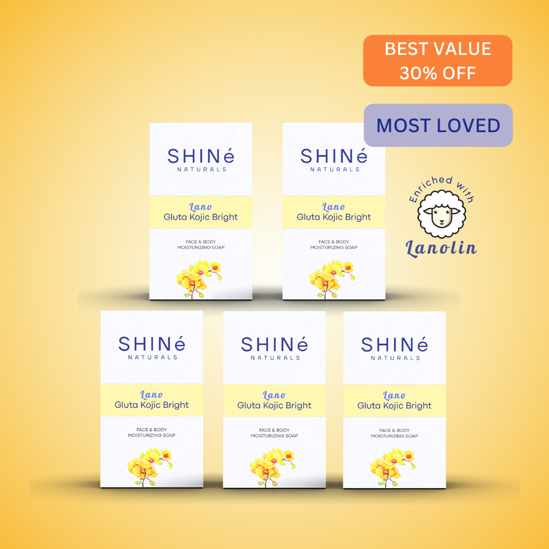 Lano Gluta Kojic Bright ( 5pcs Value Set )