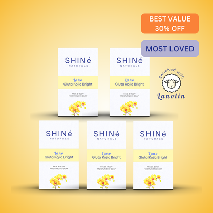 Lano Gluta Kojic Bright ( 5pcs Value Set )